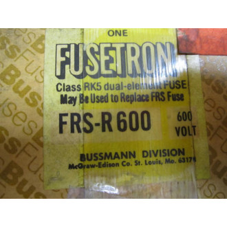 Buss FRS-R-600 Bussmann Fuse Cross Ref 6F244 Long Barrel