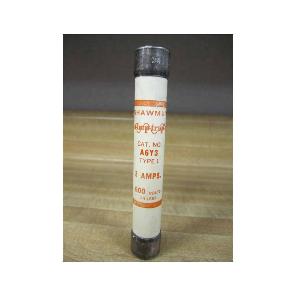Shawmut A6Y3 Fuse A6Y3 - New No Box