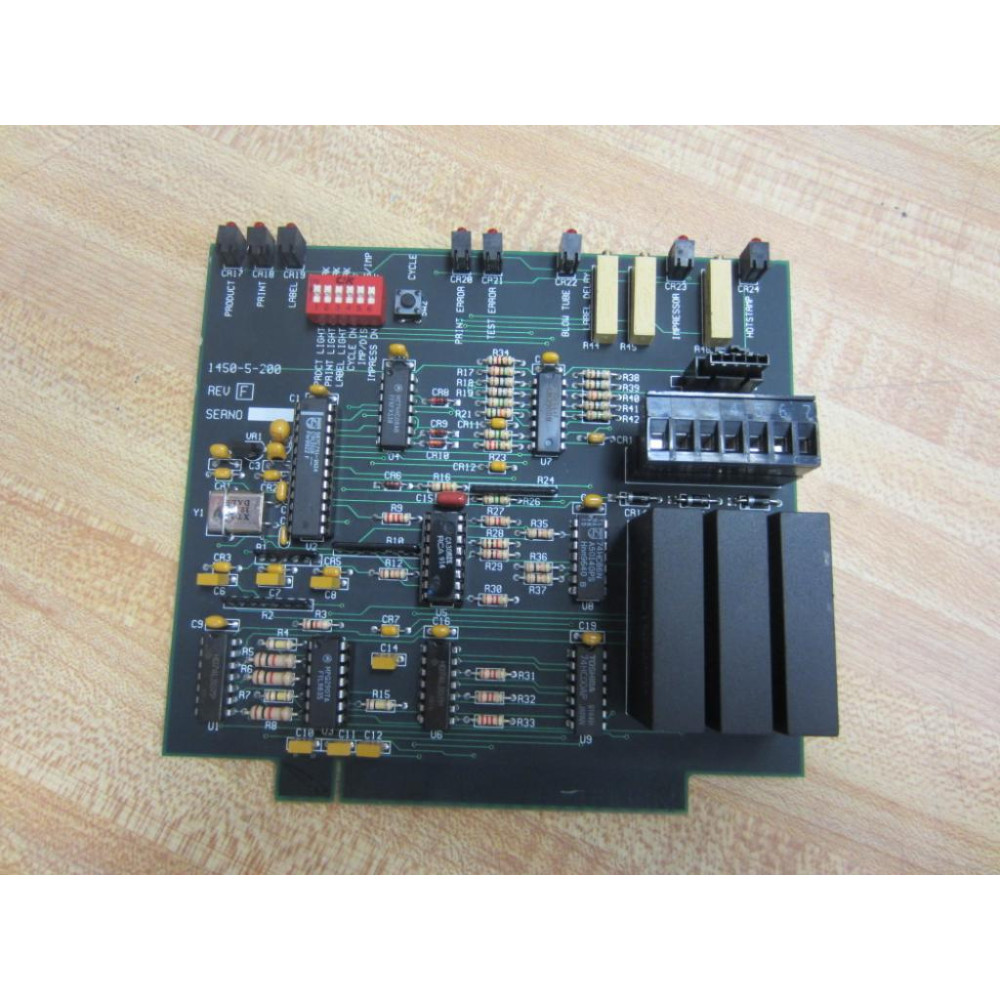 Avery 1450-5-200 Control Board 14505200 Rev F - New No Box