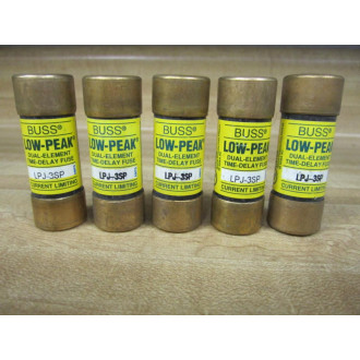 Buss LPJ-3SP Bussmann Fuse Cross Ref 4XF26 (Pack of 5) - New No Box