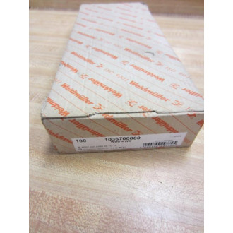 Weidmuller 1036700000 Terminal Block WDU 4 WS (Pack of 100)