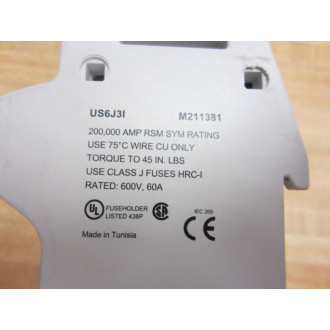 Ferraz US6J3I Shawmut Gould Breaker M211381 - Used