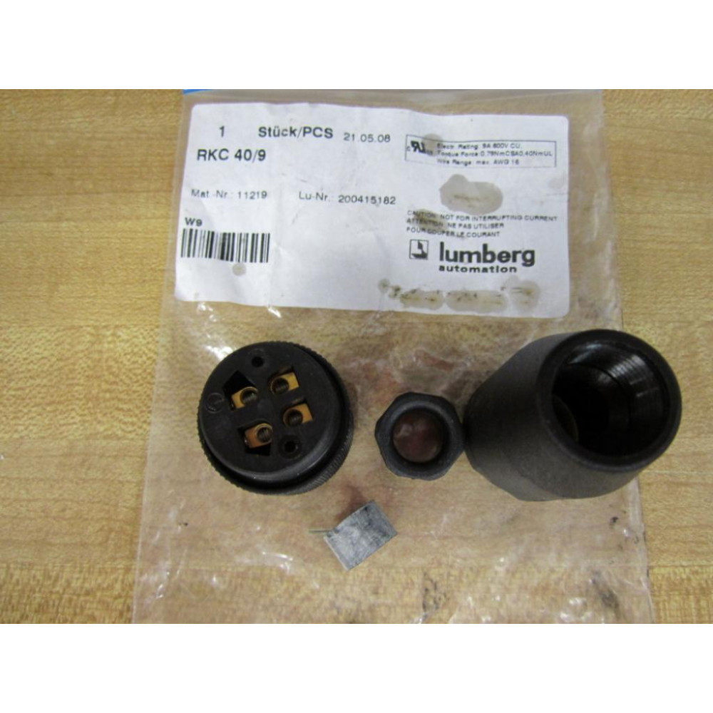 Lumberg RKC-409 Connector RKC409