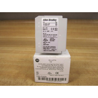 Allen Bradley 100-FA20 Auxiliary Contact 100FA20 Series B