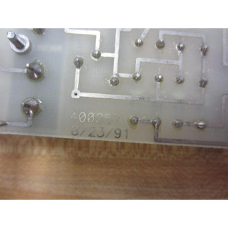 410325 FP Driver Board 400257 - Used