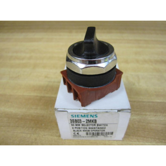 Siemens 3SB03-2MKB Selector Switch 3SB032MKB 2 Position