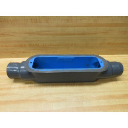 Thomas And Betts BC6-G Ocal Blue Mogul Conduit Body 2" WOut Cover - New No Box