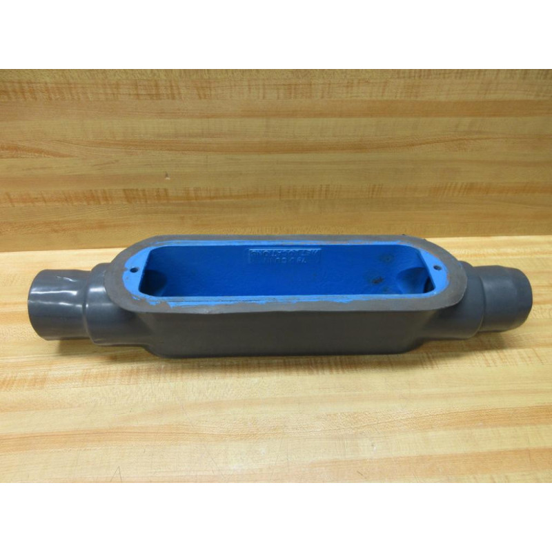 Thomas And Betts BC6-G Ocal Blue Mogul Conduit Body 2" WOut Cover - New No Box