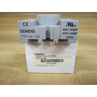 Siemens 3TX7144-1E2 Relay Socket 3TX71441E2 (Pack of 2)