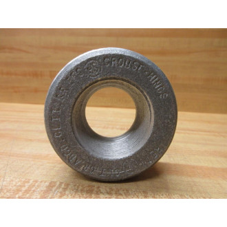 Crouse - Hinds RE74 SA 2-12"-1-14" Conduit Hub Reducer RE74 - New No Box