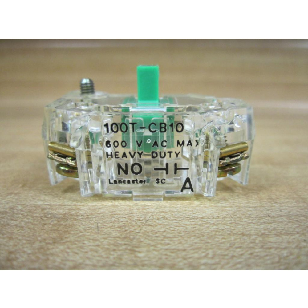 Sylvania 100T-CB10 Joslyn Clark Contact Block 100TCB10 Series A - New No Box