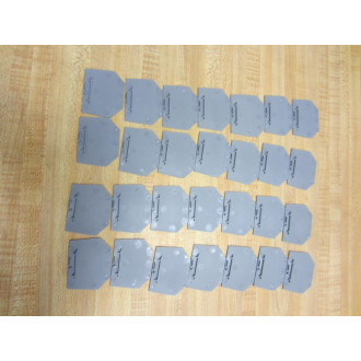 Morsettitalia 43015 End Plate (Pack of 28) - New No Box
