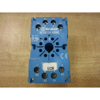Finder 90.109 Relay Socket  90109 (Pack of 3) - Used