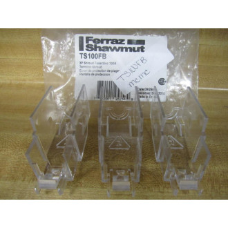 Ferraz Shawmut TS100FB Shroud Fuserbloc 37F83010 (Pack of 3)
