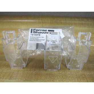 Ferraz Shawmut TS100FB Shroud Fuserbloc 37F83010 (Pack of 3)