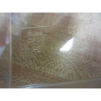 Bussmann CPDB-2 Fuse Cover CPDB2 (Pack of 3) - New No Box