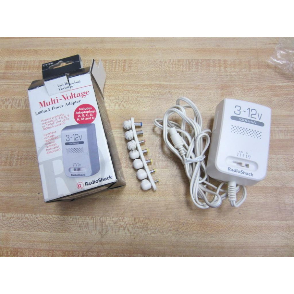 Radio Shack 273-1680 Multi-Voltage Power Adapter 2731680