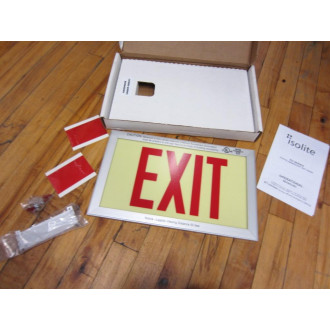 Isolite PH-D-R-BA-UN Exit Sign PHDRBAUN