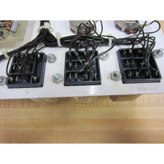 Alison Control 108361-3 Terminal Panel 0909-100AHFL - Used
