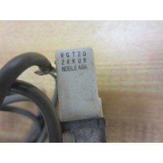 Noble RGT20 24KΩK Resistor RGT2024KΩK WWires - Used