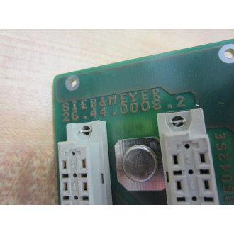 Sieb & Meyer 26.44.0008.2 Circuit Board 264400082