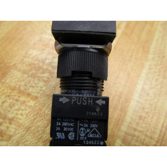 Omron A3GJ-6011-3 Pushbutton - Used