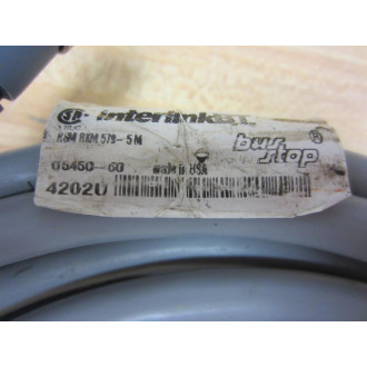 Turck RSM-RKM-579-5M U5450-60 Cable RSMRKM5795M - Used