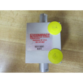 Compact Automation Products SD118X1 Air Cylinder 601 - New No Box