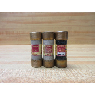 Buss JKS-30 Bussmann Fuse Cross Ref 4XF14 (Pack of 3) - New No Box