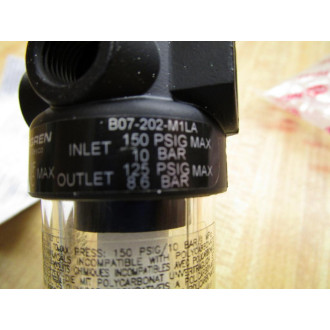 Norgren B07-202-M1LA Filter Regulator B07202M1LA