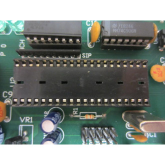 Accu-Pak M1025 EMT Circuit Board M1025EMT MIssing Clips - Used