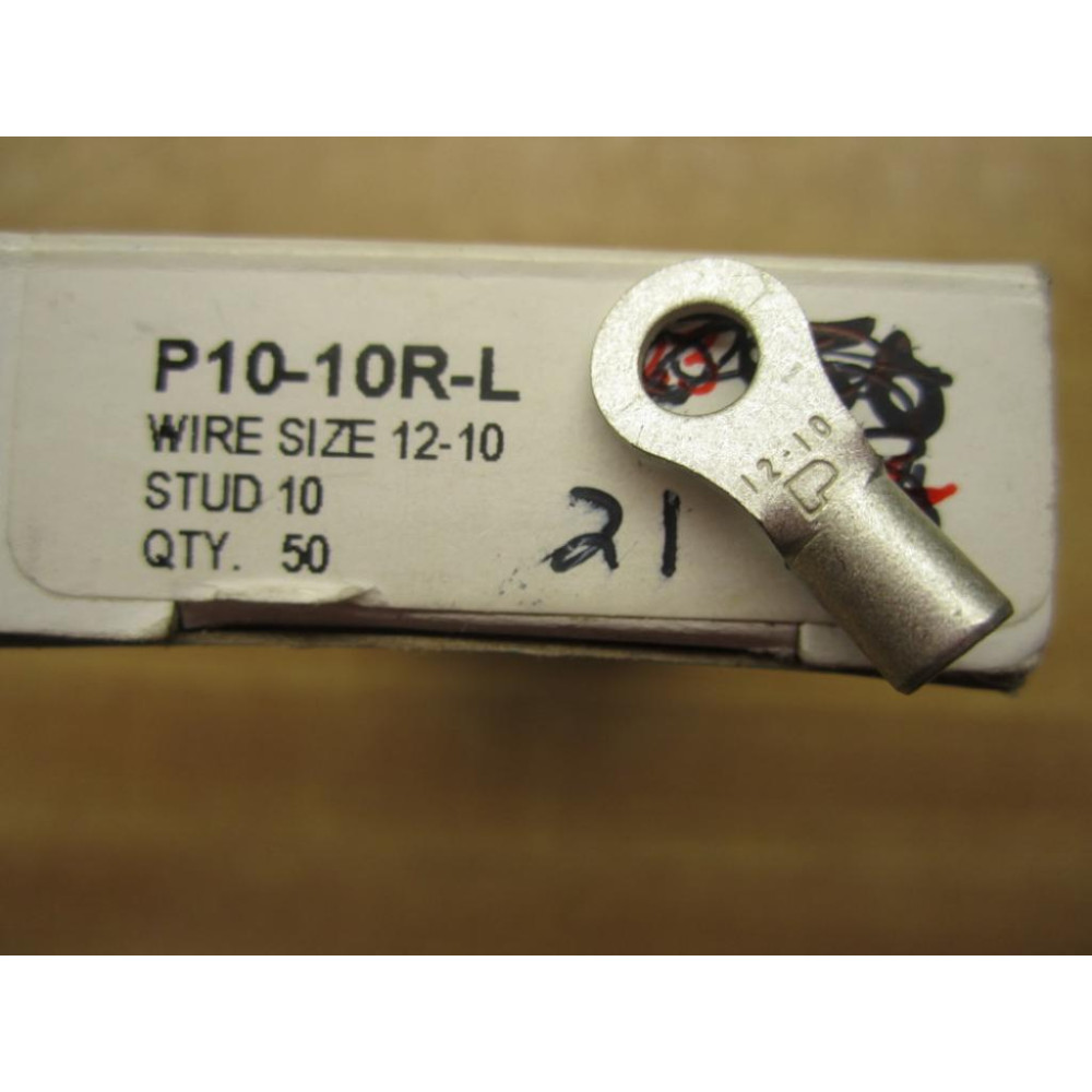Panduit P10-10R-L Ring Terminal P1010RL (Pack of 21)