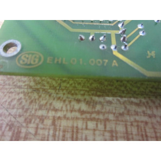SIG EHL01.007A Circuit Board EHL01007A Black Diode Loose - Parts Only