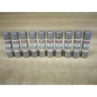 Reliance RFA-2 Rectifier Fuse RFA2 (Pack of 10) - New No Box