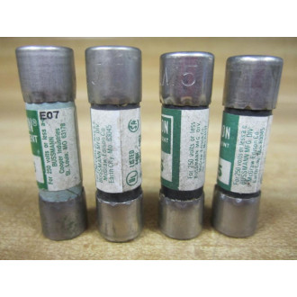 Buss FNM-5 Bussmann Fuse Cross Ref 4XC12 Tested (Pack of 4) - New No Box