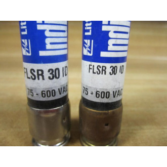 Littelfuse FLSR-30-ID Indicator Fuse FLSR30ID 30 Amp (Pack of 2) - New No Box