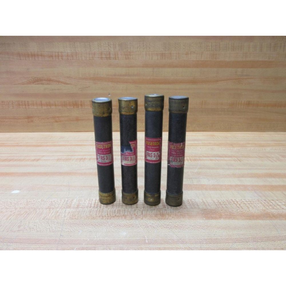 Buss FRS-3-210 Bussmann Fuse FRS3210 Tested (Pack of 4) - Used