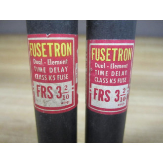 Buss FRS-3-210 Bussmann Fuse FRS3210 Tested (Pack of 2) - New No Box