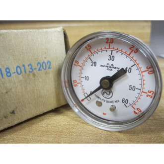 C.A. Norgren 18-013-202 Pressure Gauge 18013202