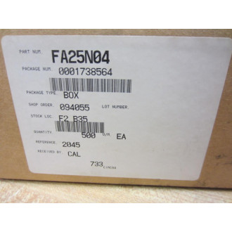 Luvata FA25N04 Heat Transfer (Pack of 500)