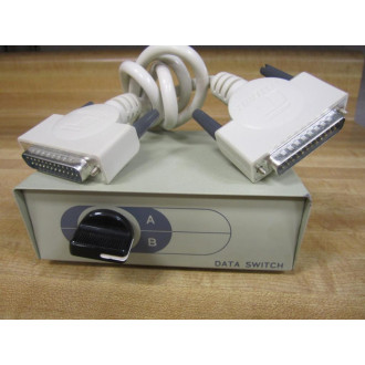 Fellowes Data Transfer Switch 2 Port 25 Pin Cable - New No Box