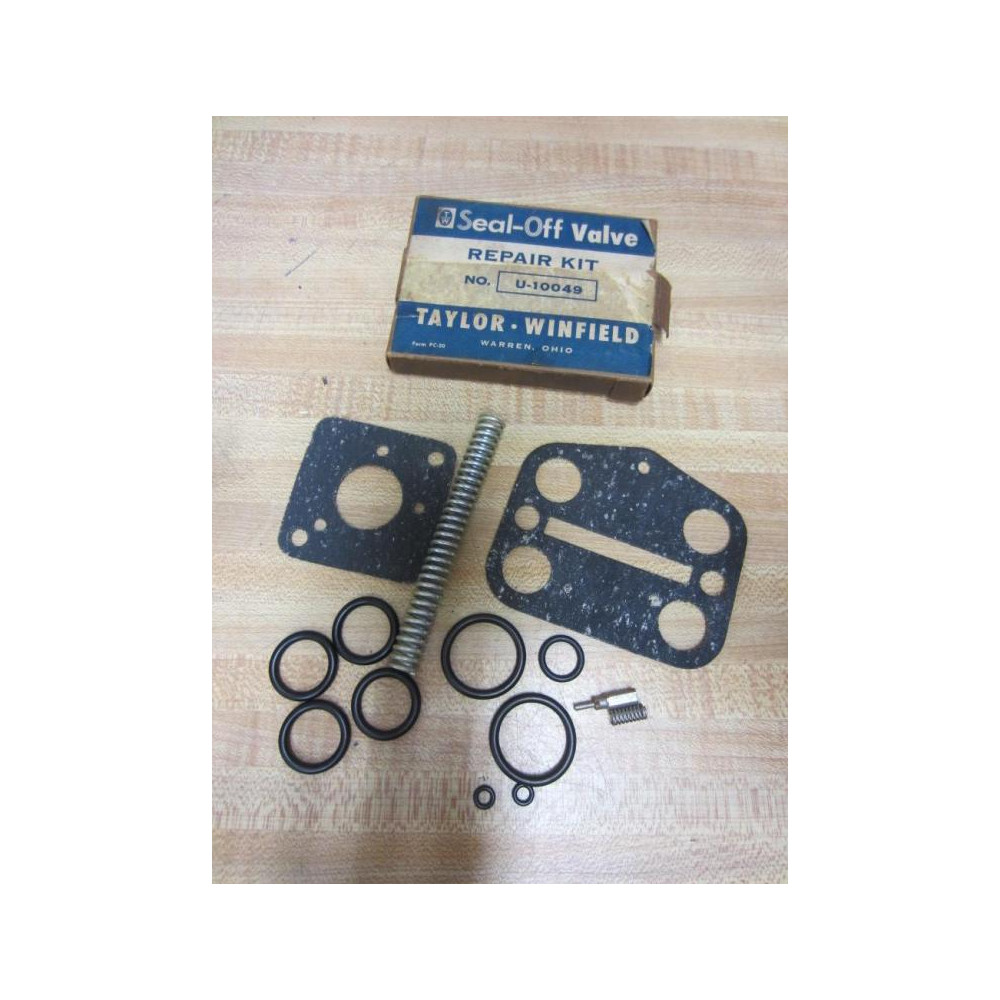 Taylor Winfield U-10049 Seal Off Valve Repair Kit U10049