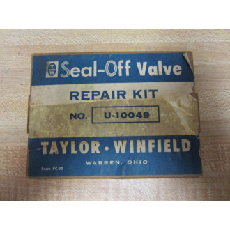 Taylor Winfield U-10049 Seal Off Valve Repair Kit U10049