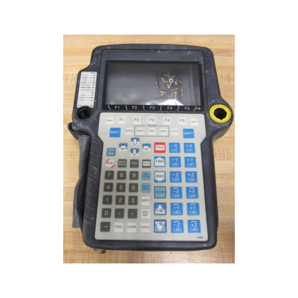 Fanuc A05B-2308-C300 Teach Pendant Bottom Corner Cracked - Used