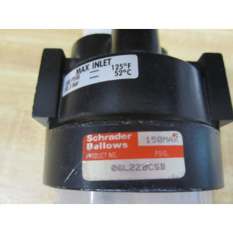 Schrader Bellows 06L22BCSB Regulator - Used