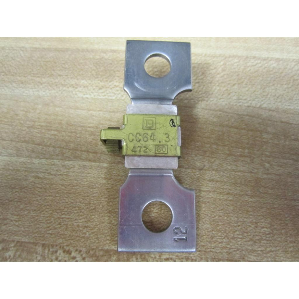 Square D CC64.3 Overload Relay Heater Element CC643 (Pack of 4) - New No Box