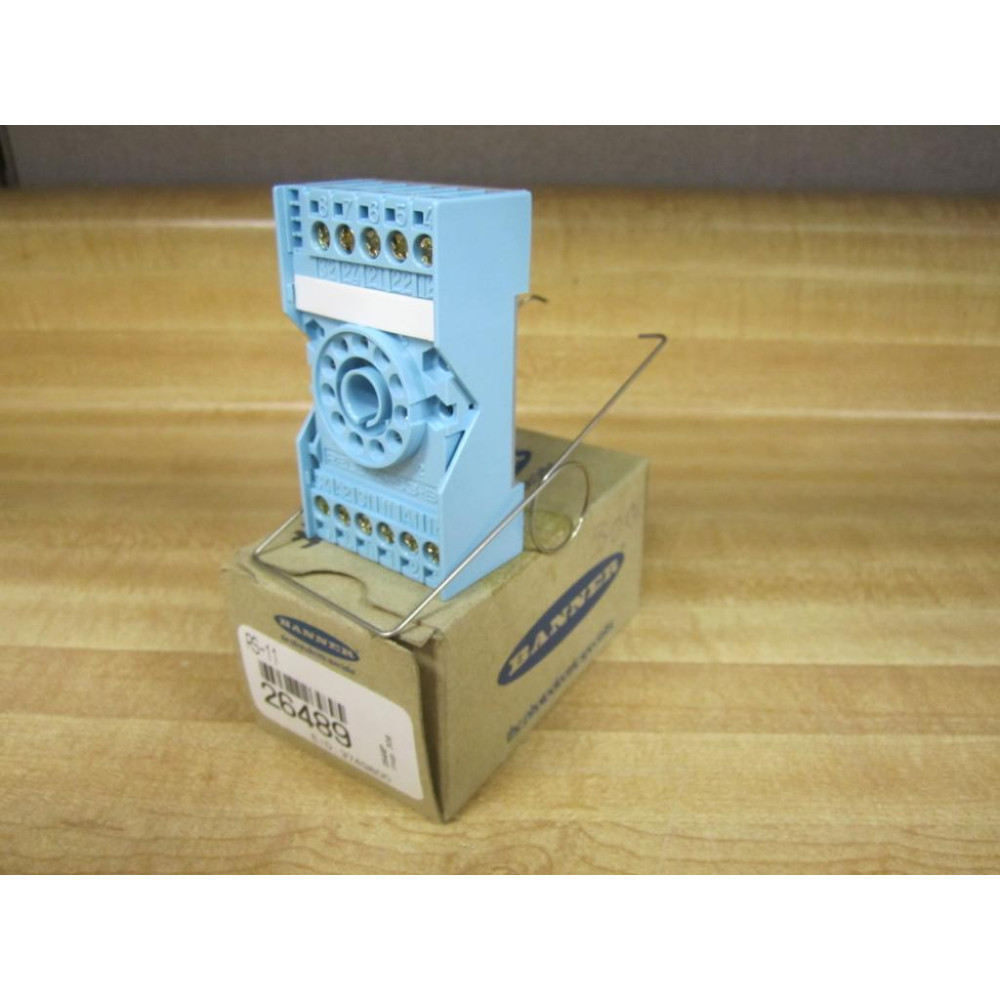Banner RS-11 Relay Socket RS11 26489