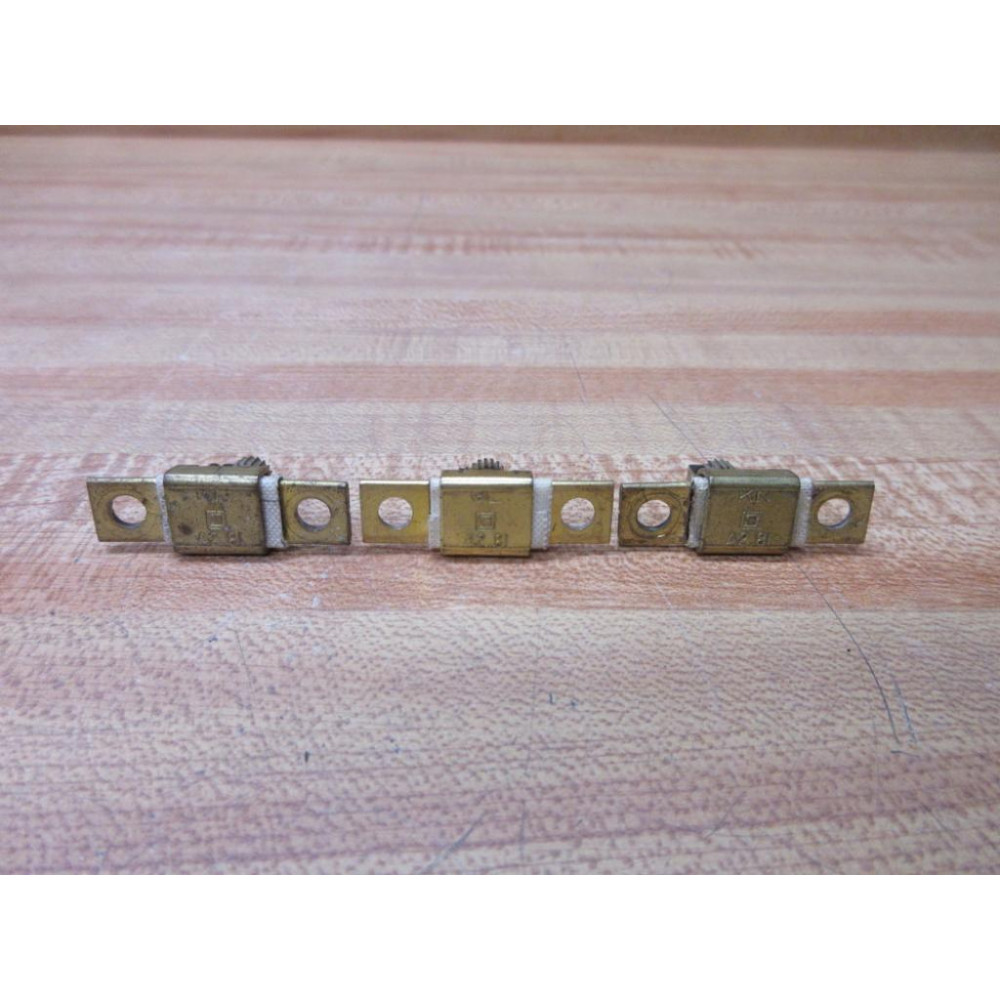 Square D A2.81 Overload Relay Heater Element A281 (Pack of 3) - Used