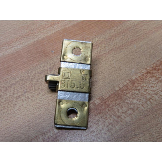 Square D B15.5 Overload Relay Heater Element B155 (Pack of 3) - Used