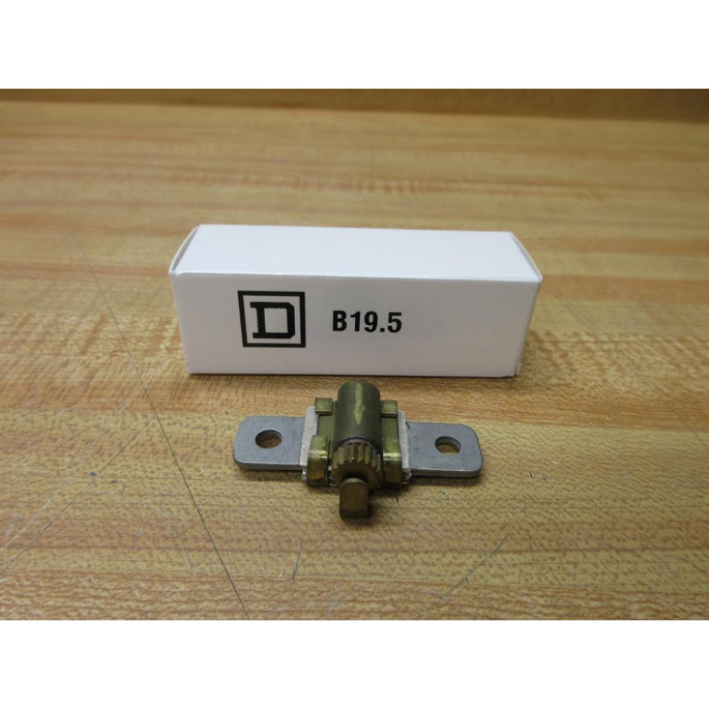 Square D B19.5 Overload Heater Element  B195 WO Terminal Covers